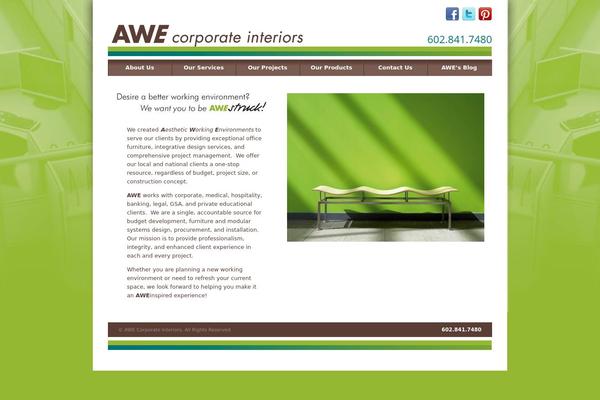 Custom theme site design template sample