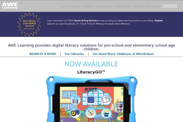 awelearning.com site used Library-books