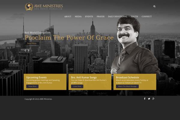 Site using Breadcrumb plugin