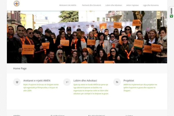 awenetwork.org site used Astrum
