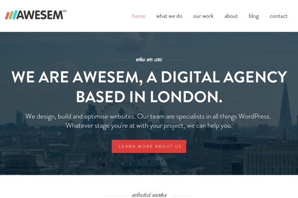 awesem WordPress theme, websites list used awesem theme awesem theme websites examples