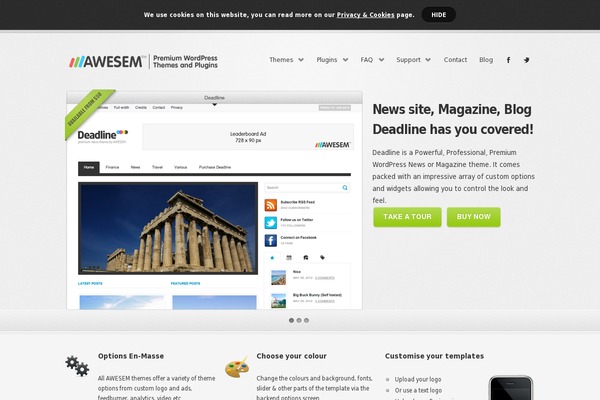 awesemthemes.com site used Easyrentvilla