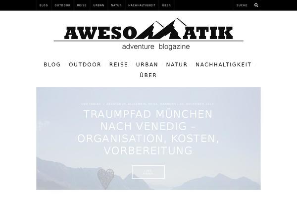 Simplemag theme site design template sample