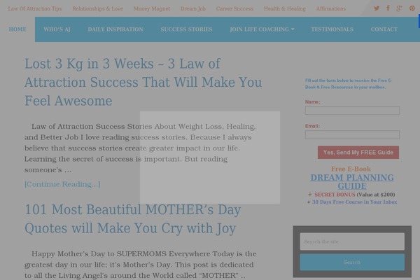 awesomeaj.com site used Awesomeaj-astra