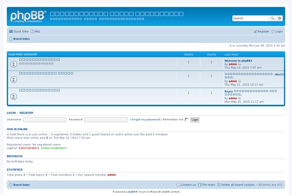 luna theme site design template sample
