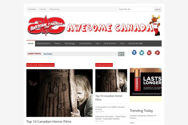 Site using Viper's Video Quicktags plugin