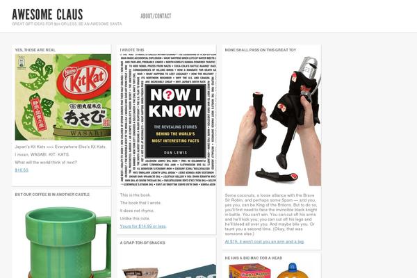 Shaken Grid Lite website example screenshot
