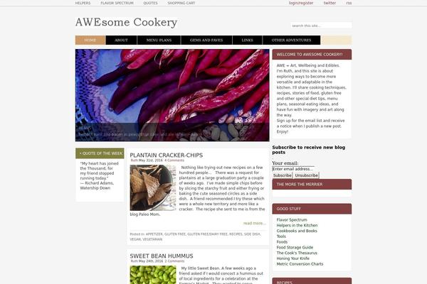 awesomecookery.com site used Unsaidwords