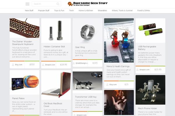 GeneratePress theme site design template sample