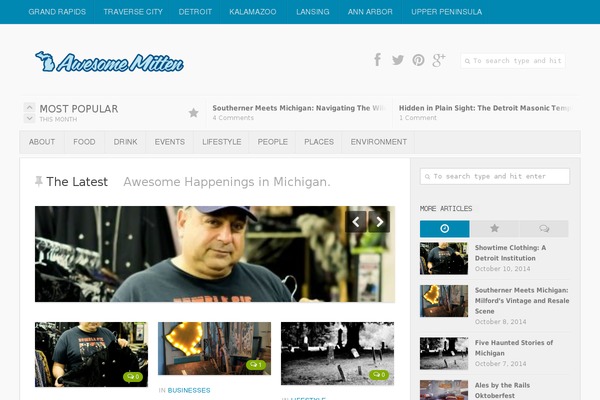 KadenceWP theme site design template sample