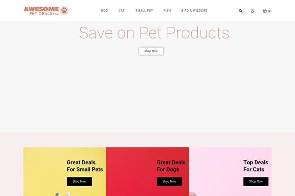 Blossom theme site design template sample