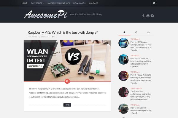Anew theme site design template sample