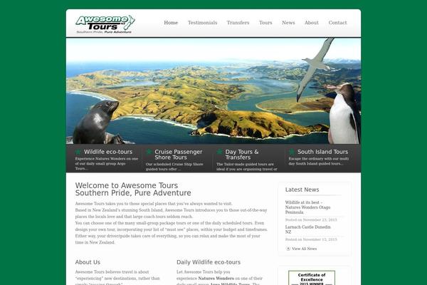 Ecobiz theme site design template sample