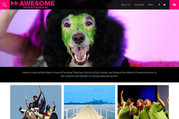 Bridge Child theme site design template sample