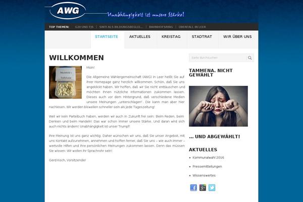awg theme websites examples