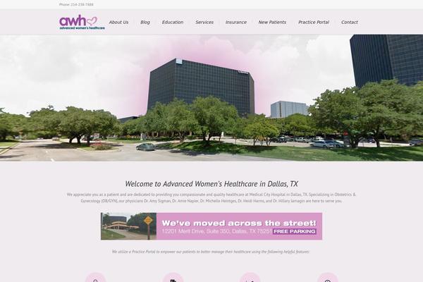 Doctor2 theme site design template sample