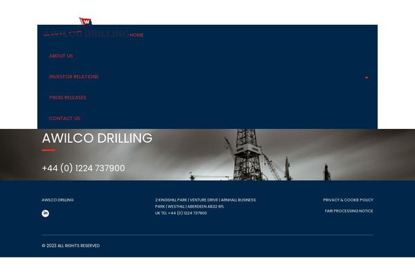 Consulting-child theme site design template sample