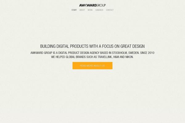 awkwardgroup.com site used Freshpress