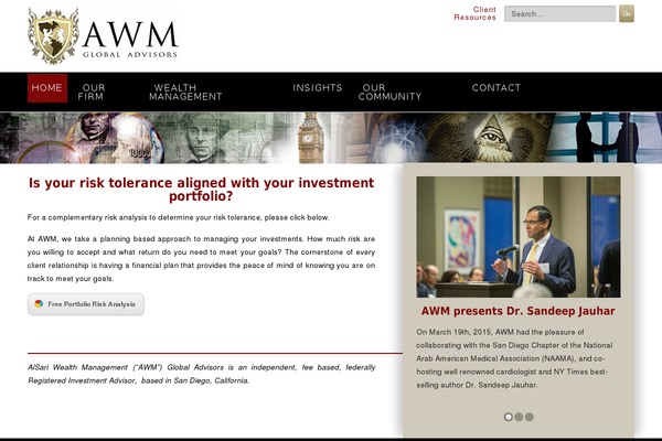 Awm theme site design template sample