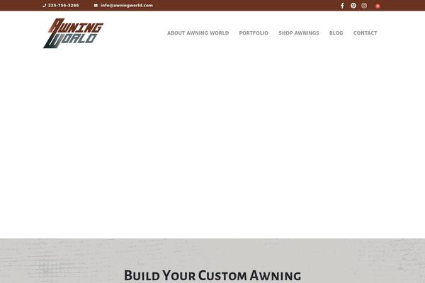 Porto Child theme site design template sample