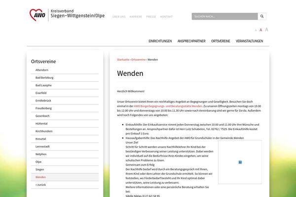 awo-wenden.de site used Awo-wp-theme