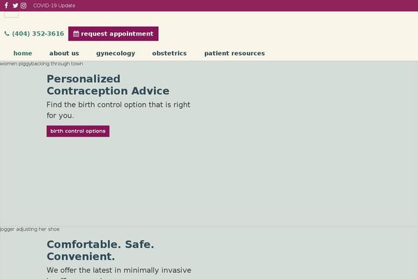 Milo theme site design template sample