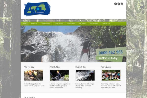 Everest theme site design template sample