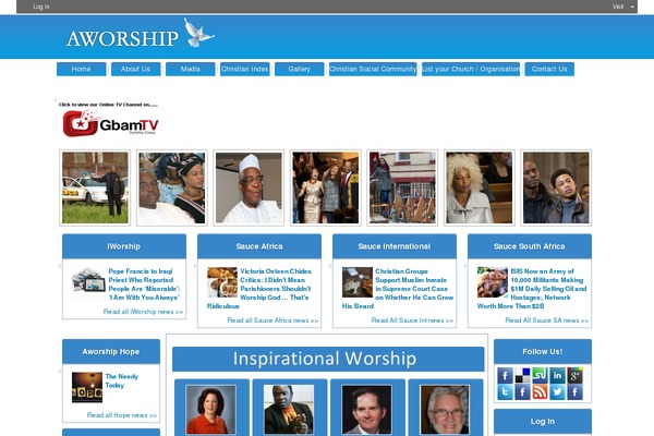 Site using BuddyStream plugin