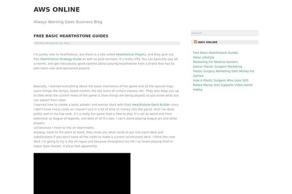 aws-online.com site used Araiz