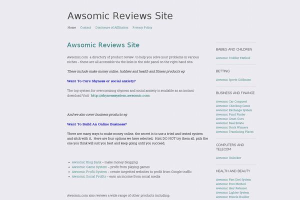 Sundance theme site design template sample