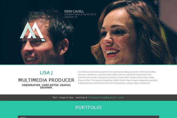 Amplify theme site design template sample