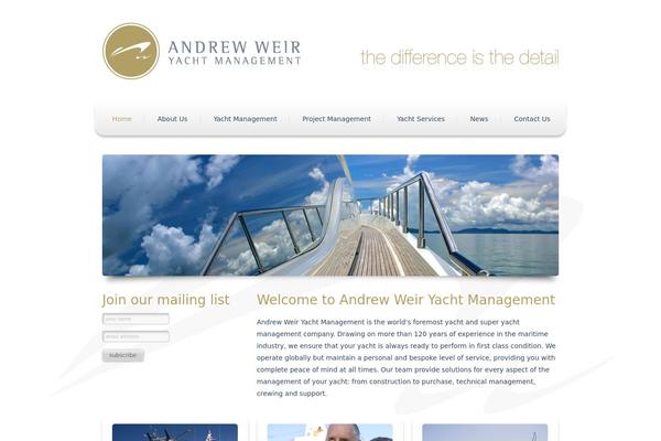 awyachtmanagement.com site used Awy