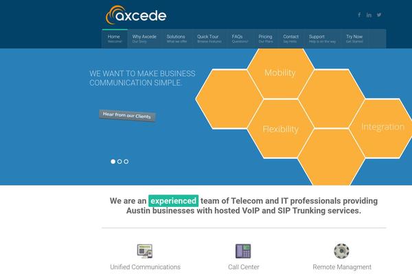 Flux theme site design template sample