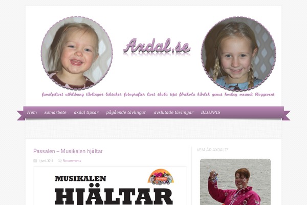 Delicacy theme site design template sample
