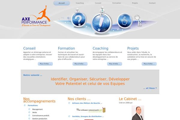 Site using 3D Tag Cloud plugin