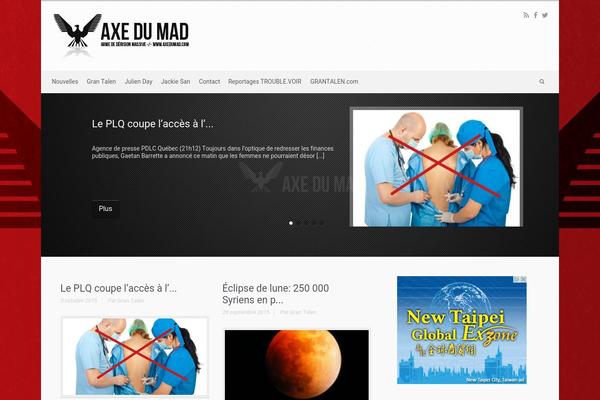 evolve theme site design template sample