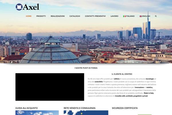 Constructo theme site design template sample