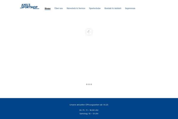 axelssportshop.de site used Basix-child-theme