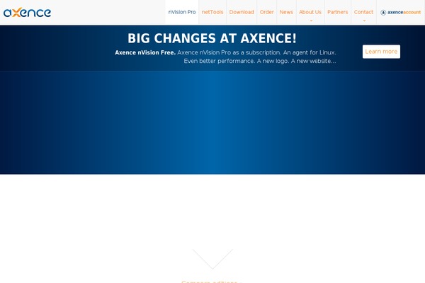 axencesoftware.com site used Axence