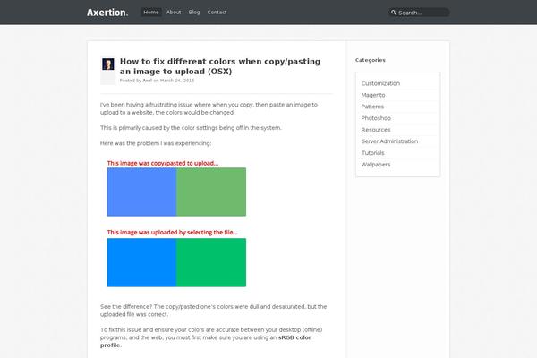Stacked theme site design template sample