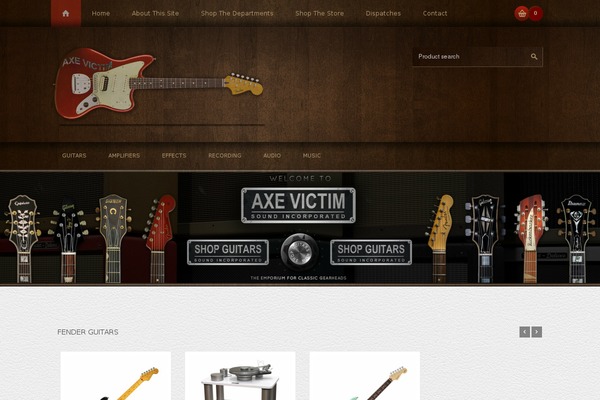 Outlet theme site design template sample