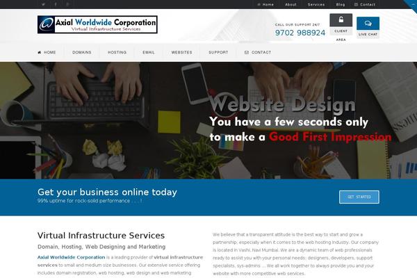 Site using Alaska-core plugin