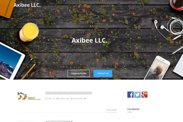Optimizer theme site design template sample