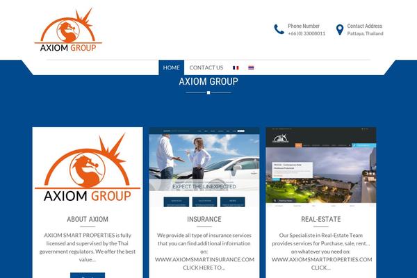 axiomegroupe.com site used Educenter-pro