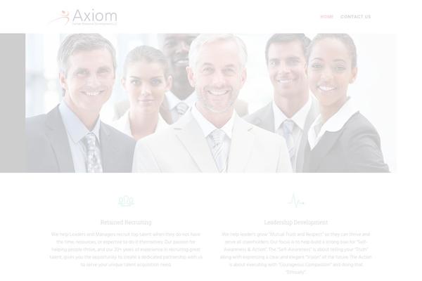 Success theme site design template sample