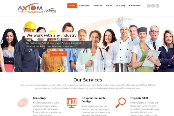Appointment theme site design template sample