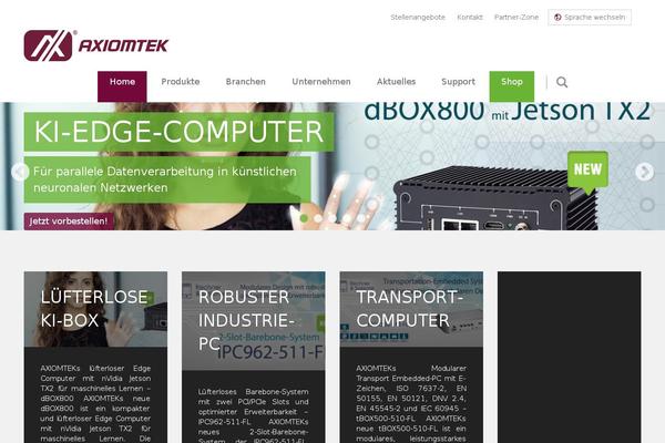 axiomtek.de site used Axiomtek
