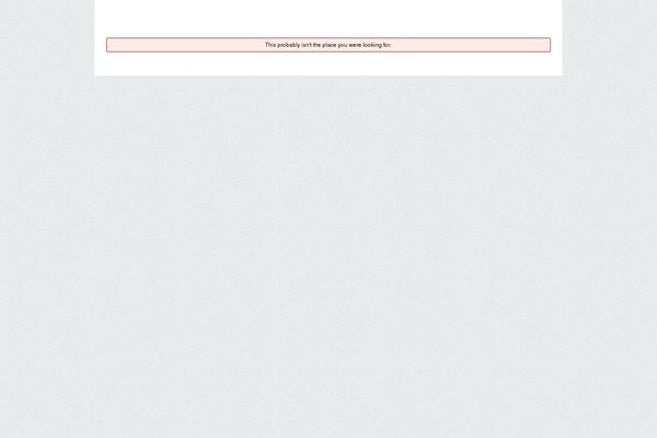 MAGNET theme site design template sample