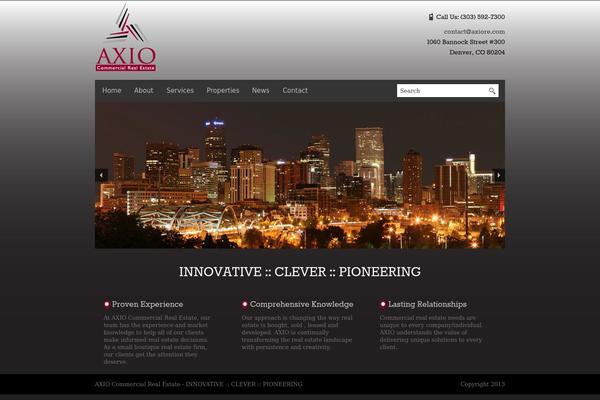 axiore.com site used Axio