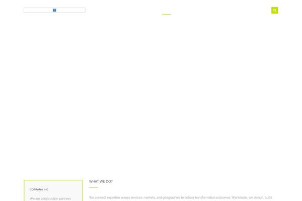 Site using Cortana-framework plugin